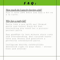 Soccer Birthday Party Kit - Everything you need to score a goal at your next soccer party.