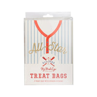 Baseball favor bag in packaging