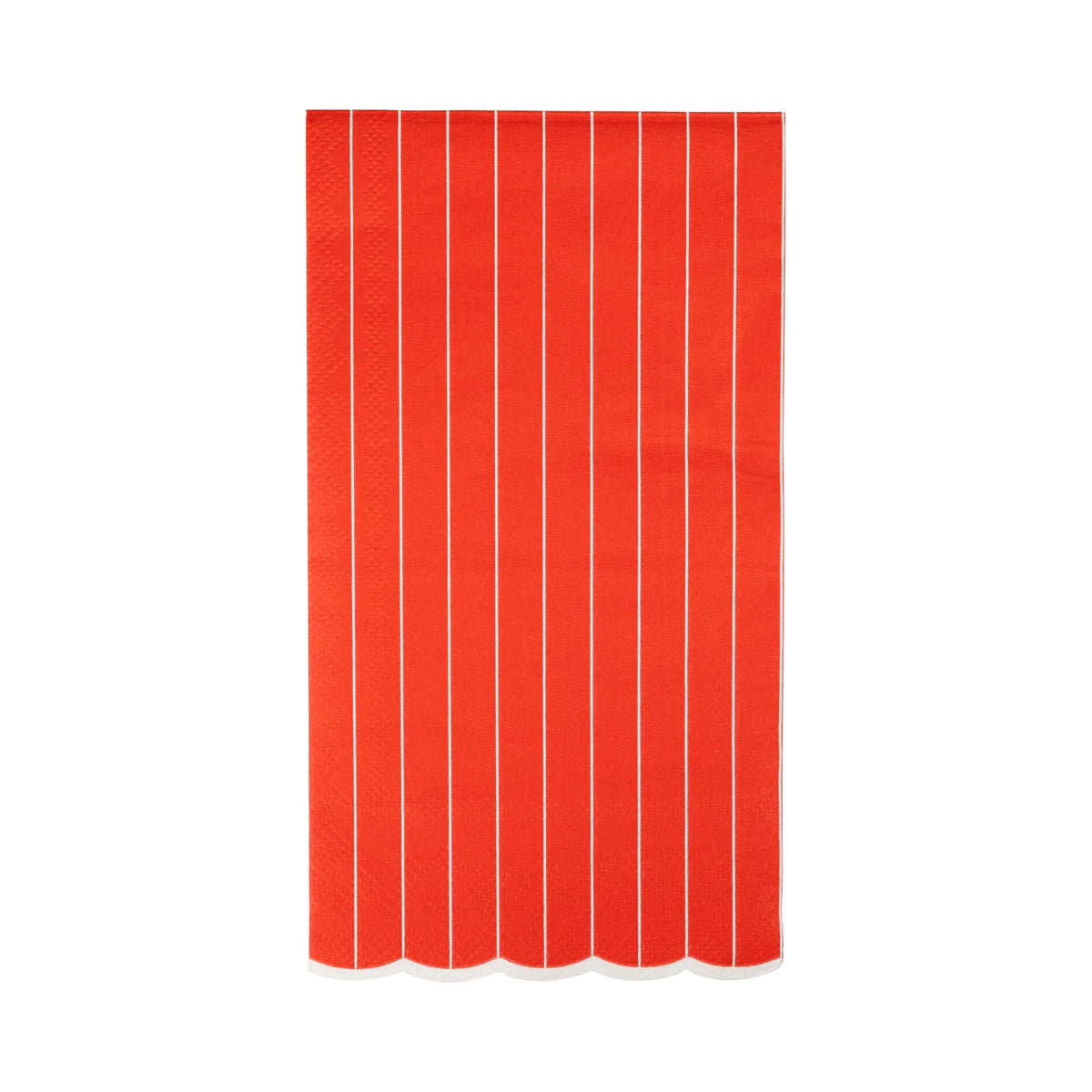 Red and Blue Pinstripe Paper Napkins, 24ct | July Fourth Napkins, 4th of July Napkins, Red Blue Dinner Napkins, Baseball Party Supplies