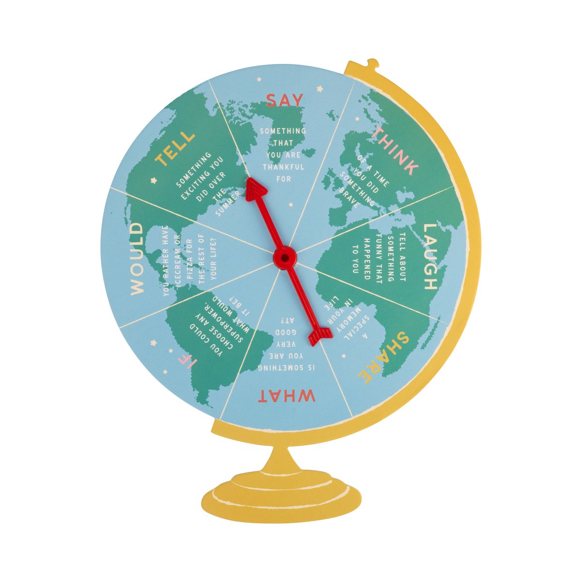 Back to School Globe and Apple Spinner Games