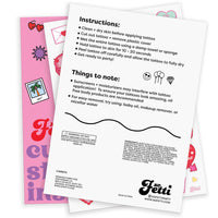 Valentine's Day Temporary Tattoos