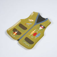 Fishing Vest Shaped Paper Plates