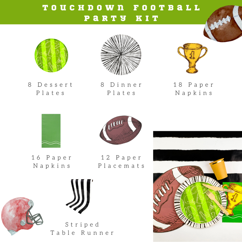Classic Football Party in a Box