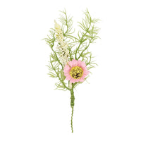 Spring floral table decor napkin picks - these adorable table decorations add a little something to your basic napkin ring!
