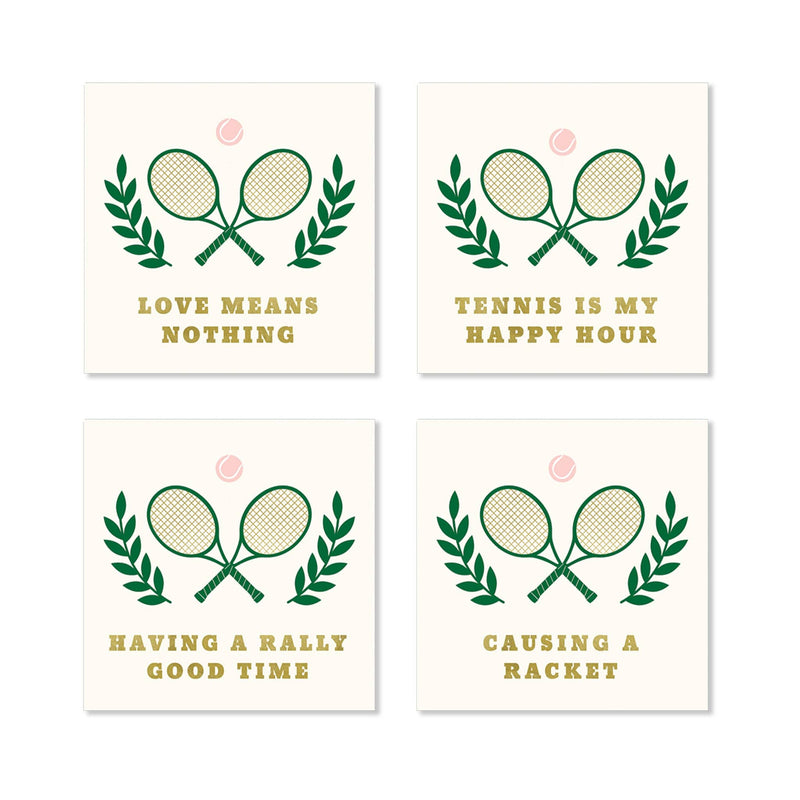 Tennis Sayings Napkin Set