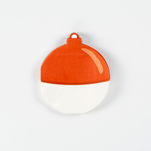 Fishing Bobber Shaped Paper Napkins
