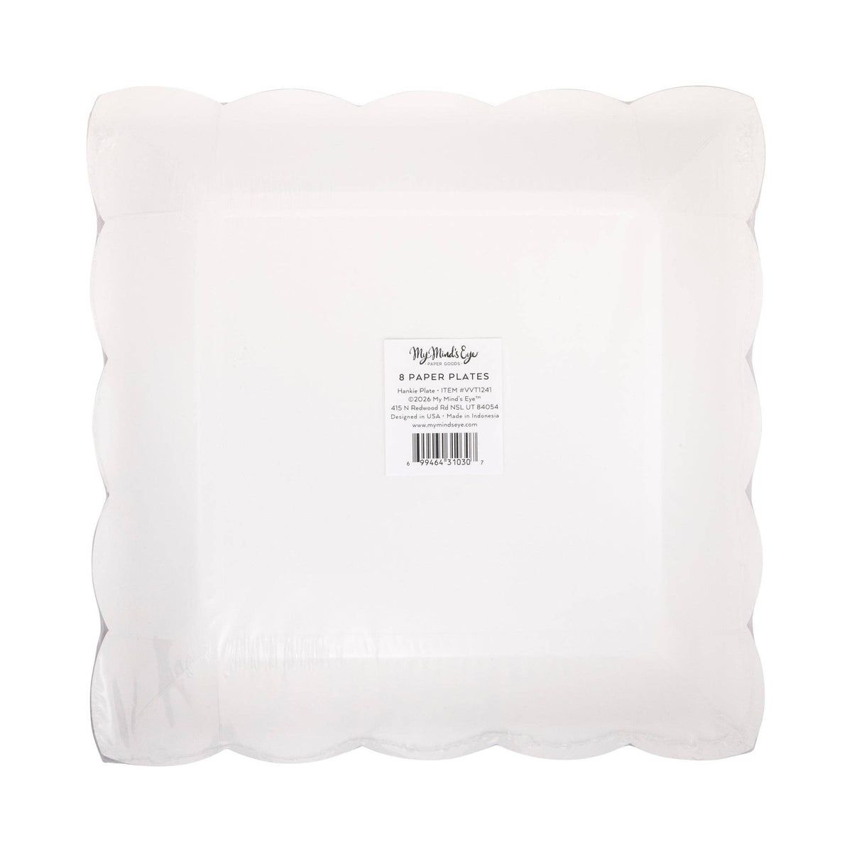 Valentine's Hankie Plate