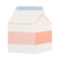 Milk Carton Cocktail Napkin Set