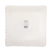 Back packaging of My Mind's Eye Space Pattern Square Plate set