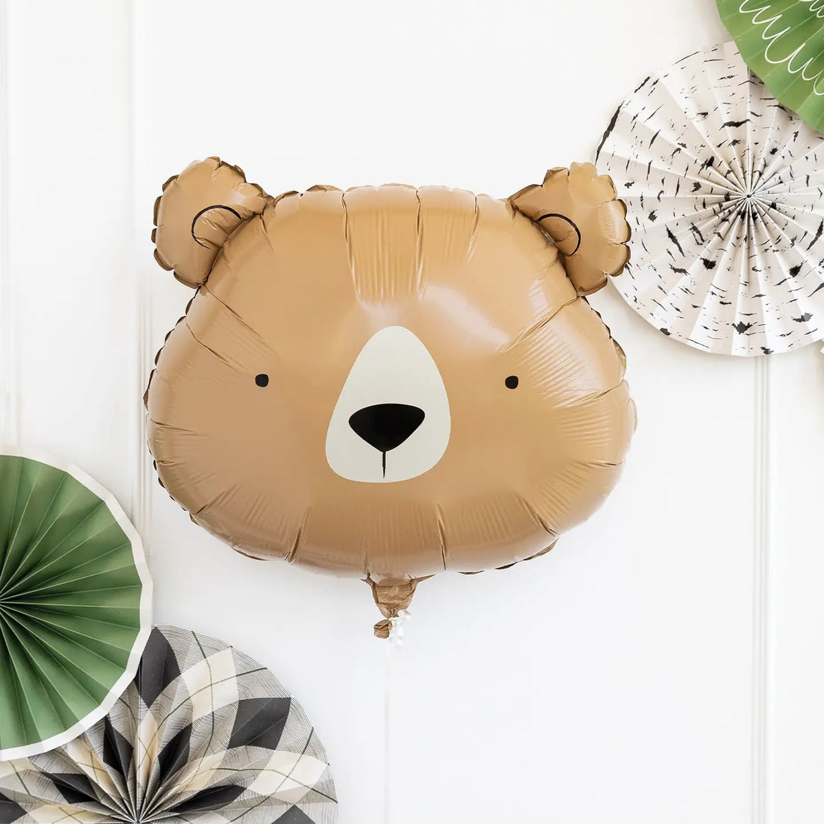 Camping Bear Shaped Mylar Balloon – Moment Co - Main Image