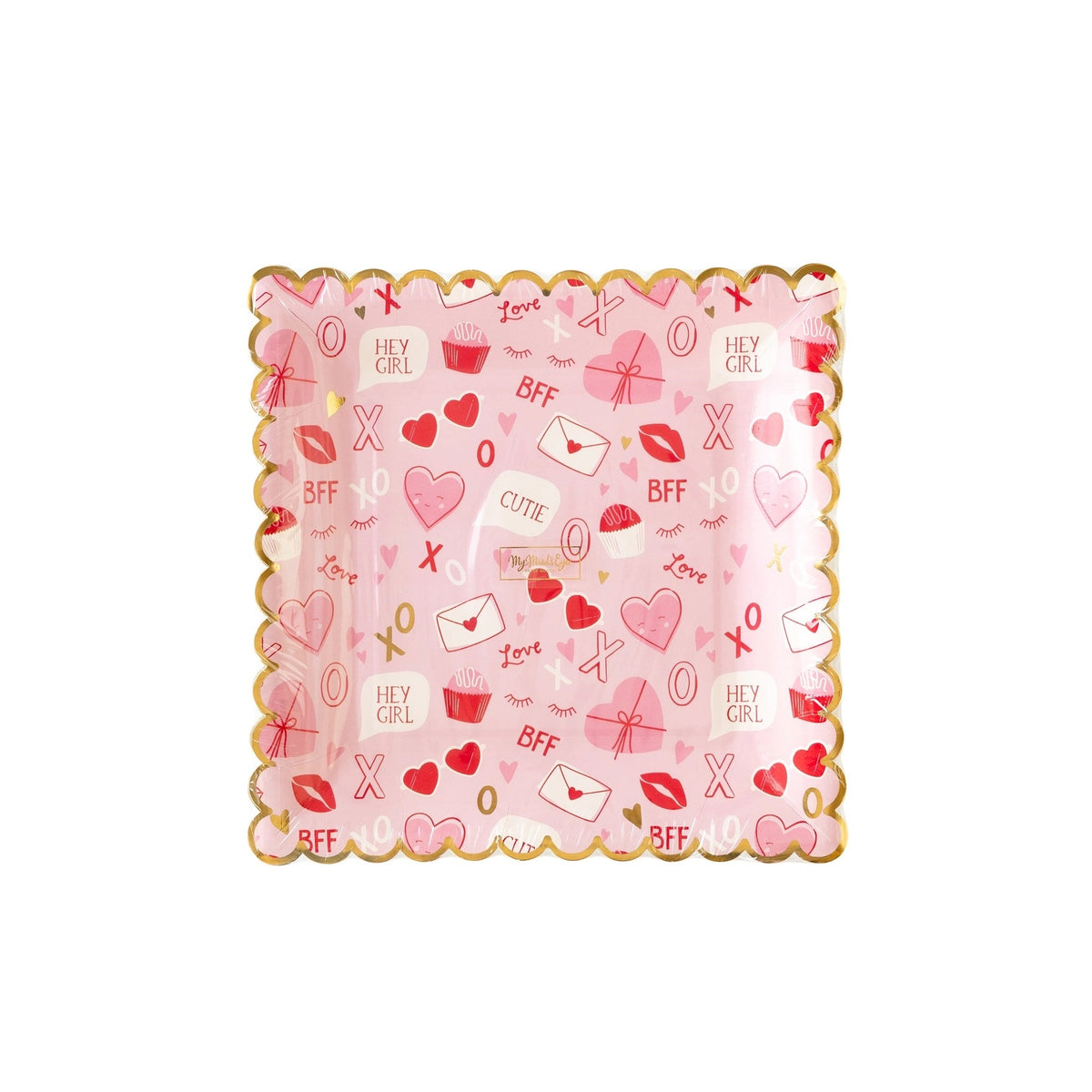Galentines Square Plate Galentines Square Plate