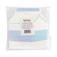 Milk Carton Cocktail Napkin Set
