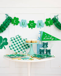 Lucky St. Patrick's Day Felt Banner
