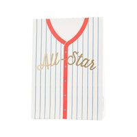 Baseball favor bag