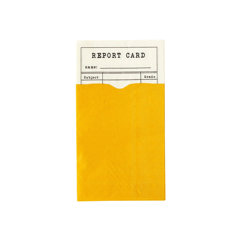 These 24 paper napkins, designed like report cards, are perfect for any Back to School Party. Add a fun, academic vibe to your event while keeping things tidy. Get ready for an A+ celebration!