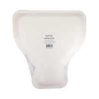 A package of Number 1 Dad Trophy Plates, showing the back with product details and barcode.