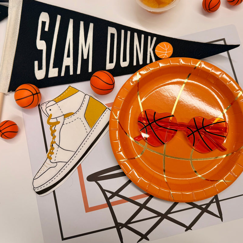 Slam Dunk Basketball Felt Pennant