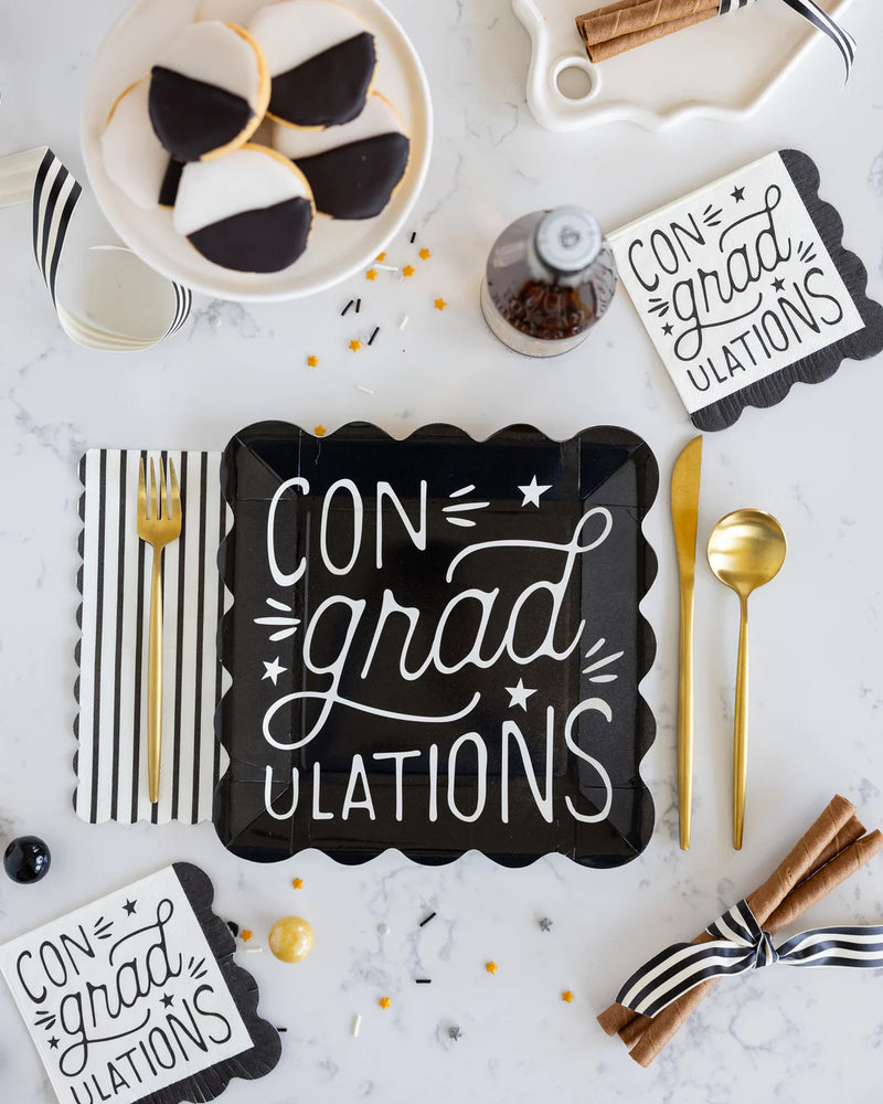 ConGRADulations Graduation Cocktail Napkins