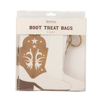 Cowboy Boot Treat Boxes 8ct | Western Party Favors, Paper Favor Boxes, Horse Birthday Decor, Wild West Party Supplies, Rodeo Birthday Favors