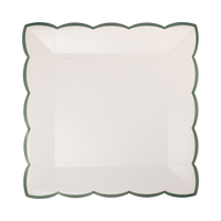 cream-green-scalloped-square-paper-plate