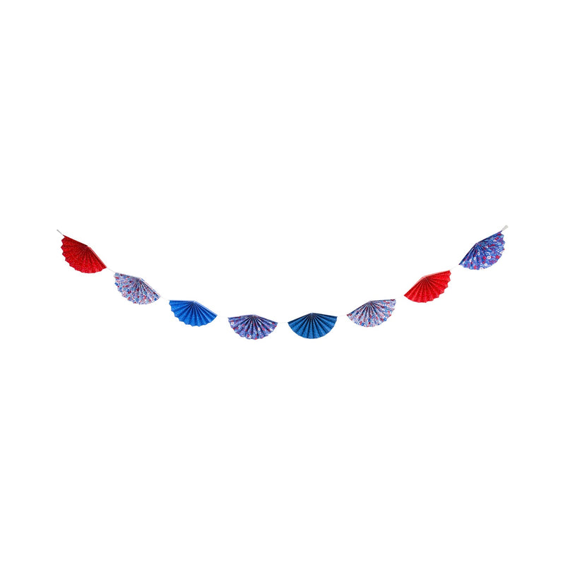 Americana Bunting Banner | 4th of July Banner, Patriotic Banner, Patriotic Paper Banner, 4th of July Party, Memorial Day Party, Garland