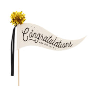 Graduation Felt Pennant | Graduation Decor, Class of 2025, Graduation Party Decor, Senior Grad Party, Congratulations You Did It