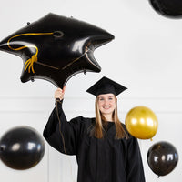 Graduation Cap Balloon | Graduation Balloon, Graduation Party Balloon, Grad Party Decorations, Graduation Decor, Graduation Party Ideas