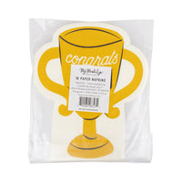Class of 2025 Trophy Grad Paper Napkins, 18ct | Graduation Party | Graduation Napkins | Grad Party Decor | Graduation Decor | Grad Napkins