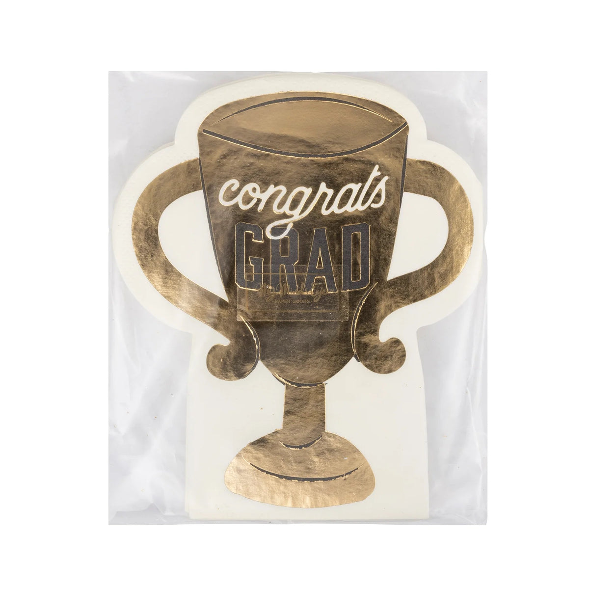 Class of 2025 Trophy Grad Paper Napkins, 18ct | Graduation Party | Graduation Napkins | Grad Party Decor | Graduation Decor | Grad Napkins