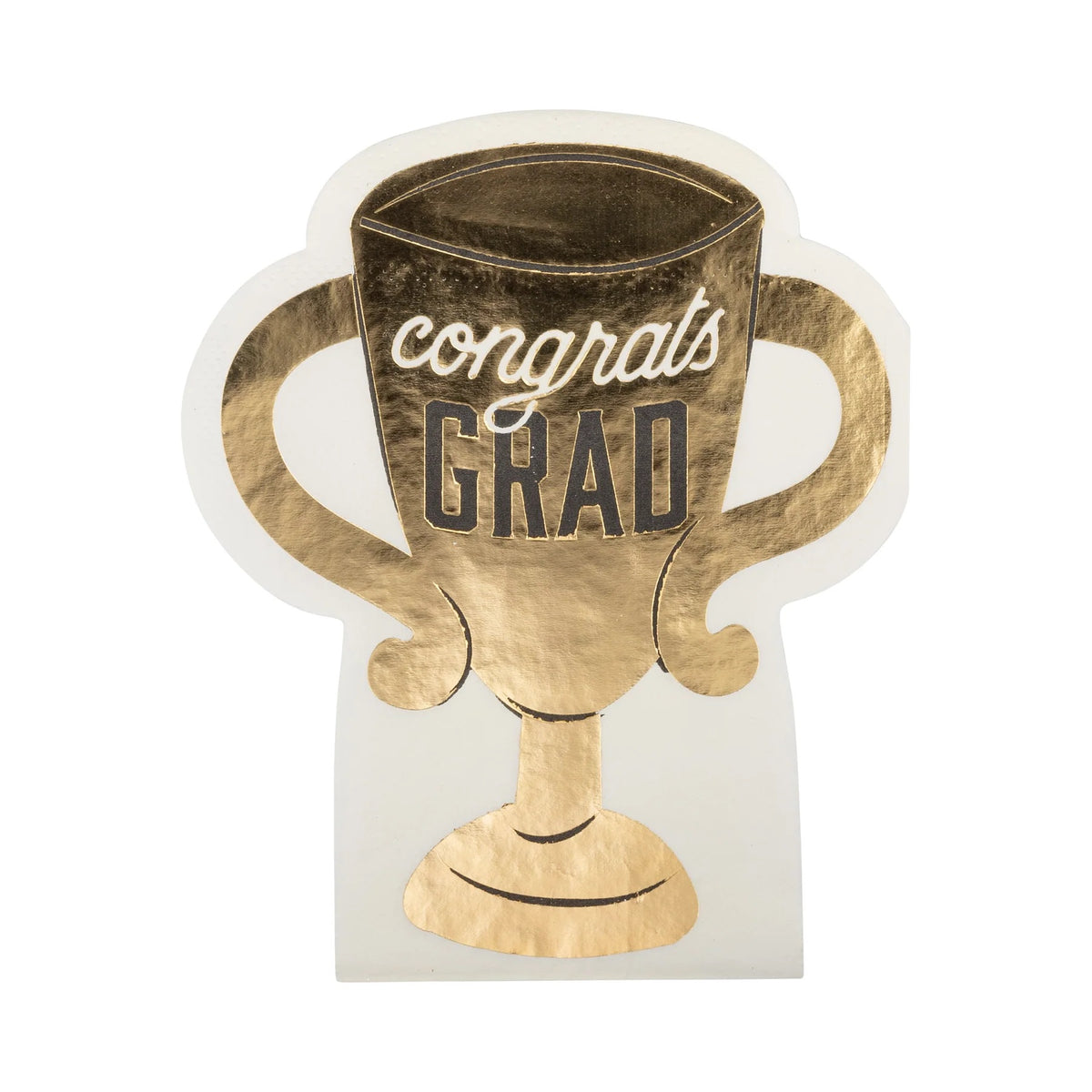 Class of 2025 Trophy Grad Paper Napkins, 18ct | Graduation Party | Graduation Napkins | Grad Party Decor | Graduation Decor | Grad Napkins