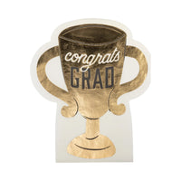 Class of 2025 Trophy Grad Paper Napkins, 18ct | Graduation Party | Graduation Napkins | Grad Party Decor | Graduation Decor | Grad Napkins