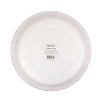 Black Graduate Paper Plates
