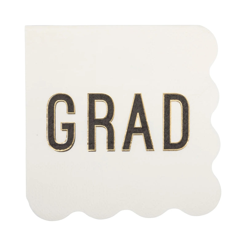 Grad Paper Cocktail Napkins, 18ct | Graduation Party, Graduation Napkins, Grad Party Decor, Graduation Decor, Grad Napkins, Dinner