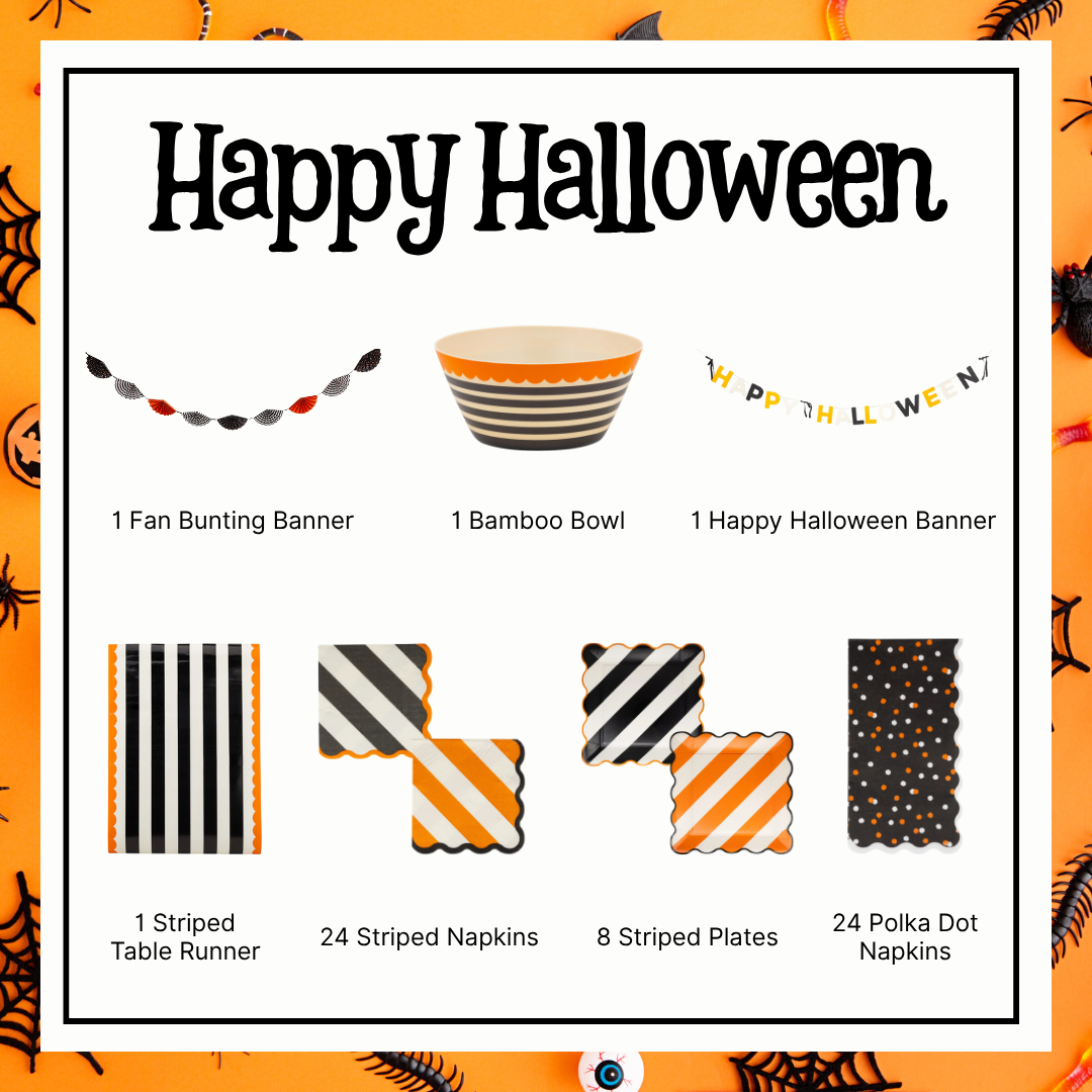 Happy Halloween party in a box