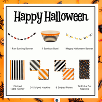 Happy Halloween party in a box