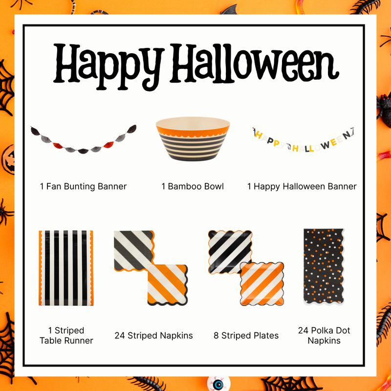 Happy Halloween party in a box