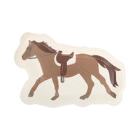 Horse Party Paper Plates, 8ct | Pony Party, Country Birthday, Wild West Party Supplies, Western Baby Shower, Equestrian Birthday