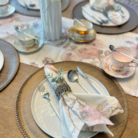 Savannah Runner Floral Table Runner, 16" x 90"