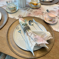 Savannah Napkins Floral Cloth Napkins, Set of 4