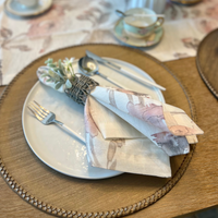 Savannah Napkins Floral Cloth Napkins, Set of 4