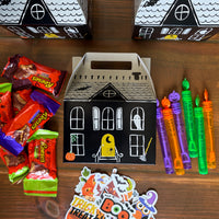 Haunted House Paper Treat Boxes
