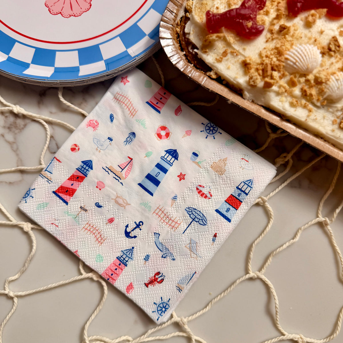 Seaside Petite Napkins