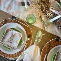 Set of 4 jute napkin rings - perfect for a boho tablescape.
