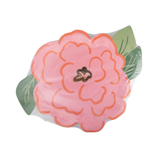 Flower Shaped Paper Plate, 8ct | Paper Plates Floral, Paper Plates Tea Party, Floral Baby Shower, Flower Plates, Floral Plates, Mother's Day