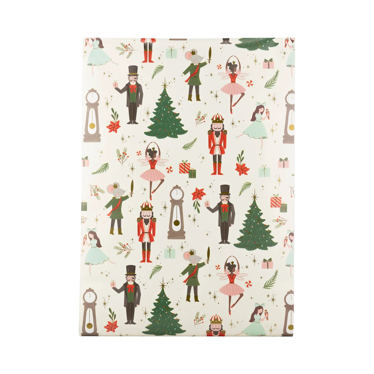 Nutcracker designed Paper Christmas Table Runner