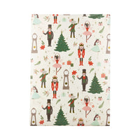 Nutcracker designed Paper Christmas Table Runner