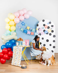 Happy Birthday Banner Dog Theme | Pet Theme Party Decor, Dog Theme Birthday Party Decor, Puppy Birthday Party Supplies, Dog Party Decoration