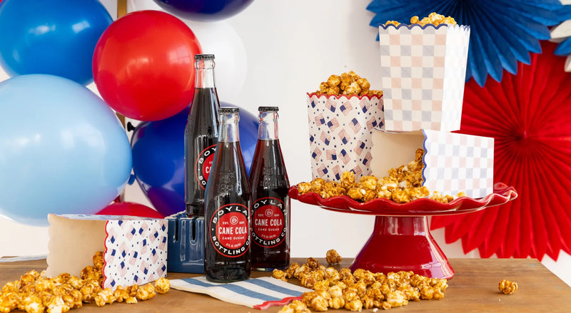 Stars and Stripes Treat Boxes, 12ct | July 4th Star Treat Boxes, Patriotic Treat Boxes, Party Favors, Goodie Boxes, July 4th Party Decor