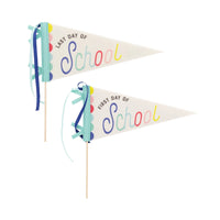 First Day Of School and Last day of School Pennant Banner Set