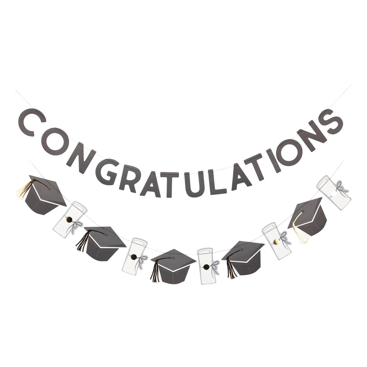 Graduation Banner Class of 2025 | Grad Banner, Graduation Party Ideas,  2025 Grad Banner, Cap and Diploma Congratulations Banner Set